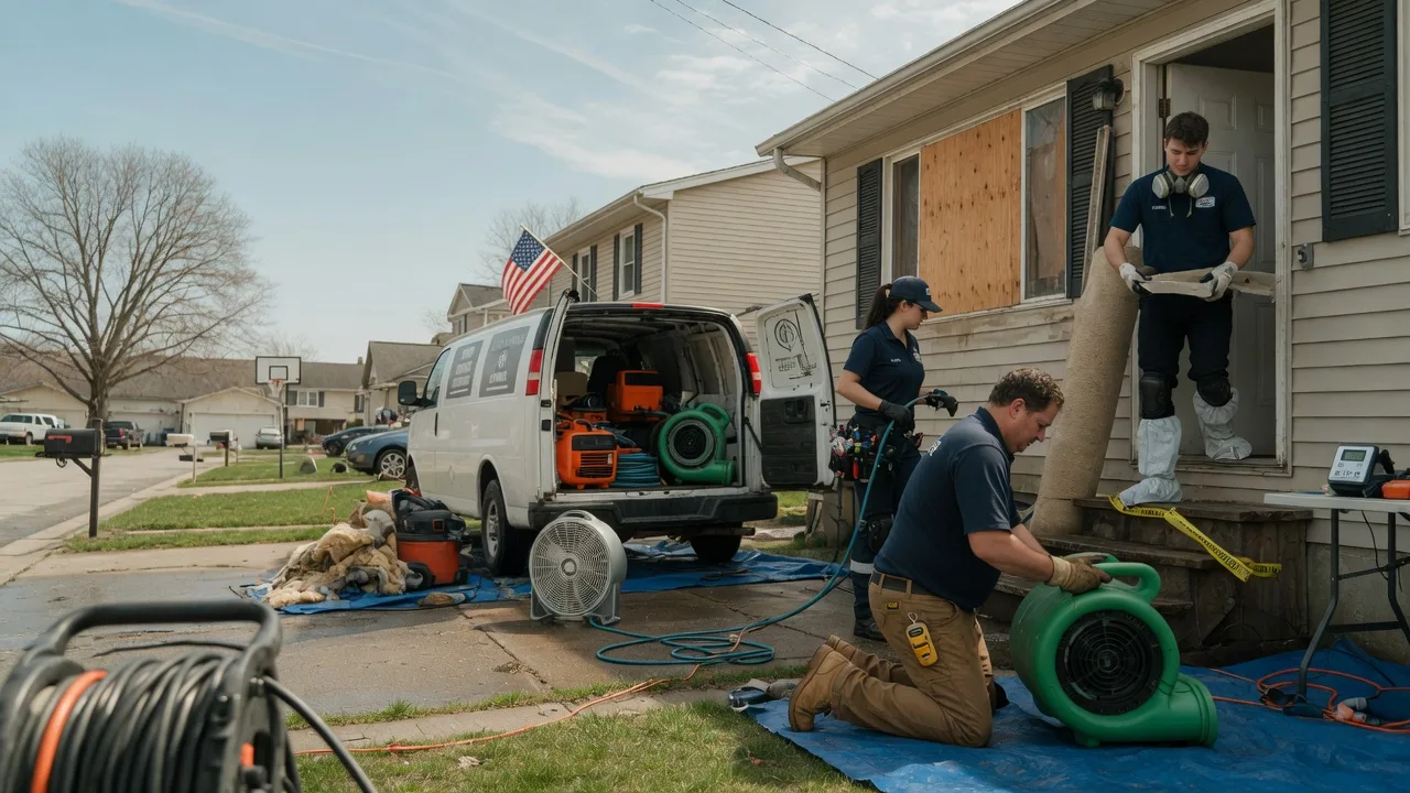 Water Damage Restoration in Agua Dulce, TX near me